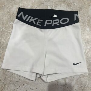White Nike Pros